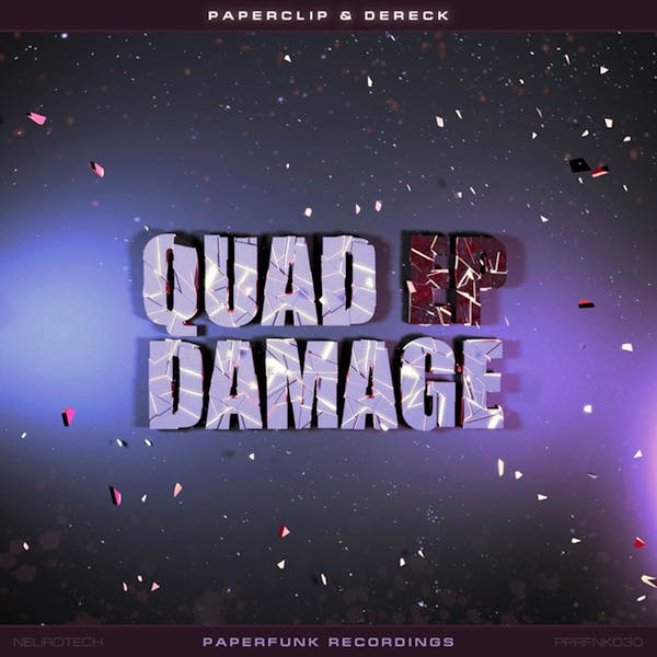 Обложка Paperclip & Dereck - Quad Damage EP