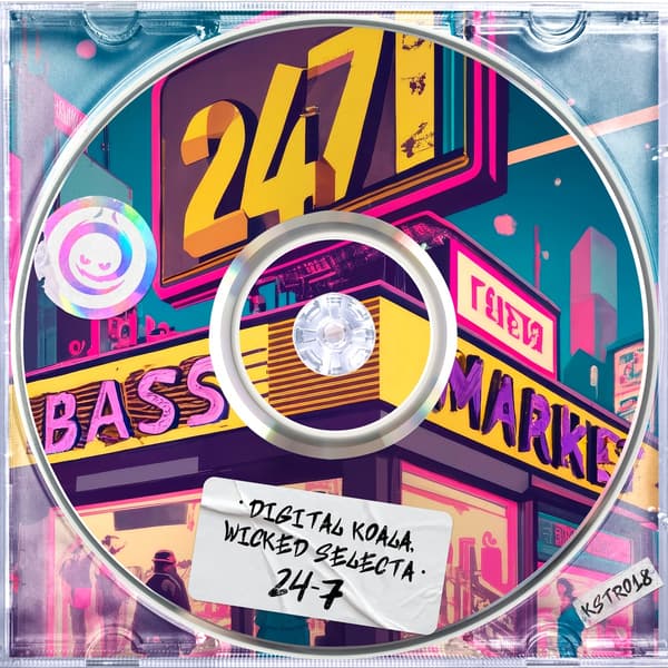 Обложка Digital Koala & Wicked Selecta - 24-7