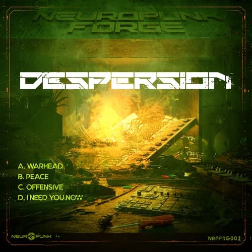 Обложка Despersion - Warhead EP