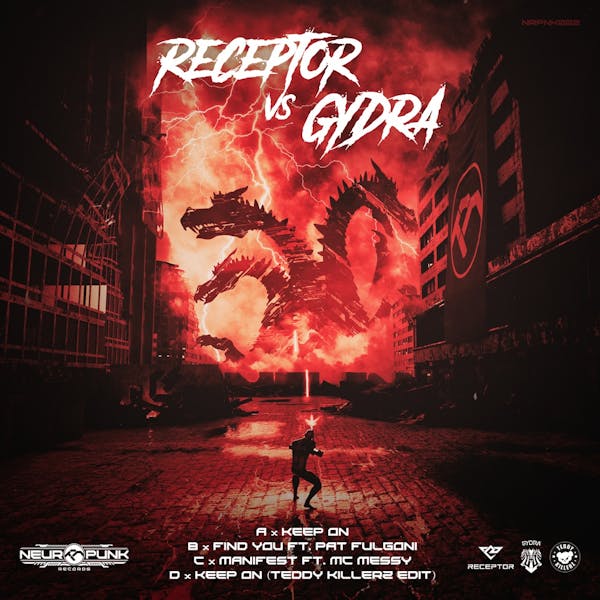 Обложка Receptor vs Gydra - Keep On EP