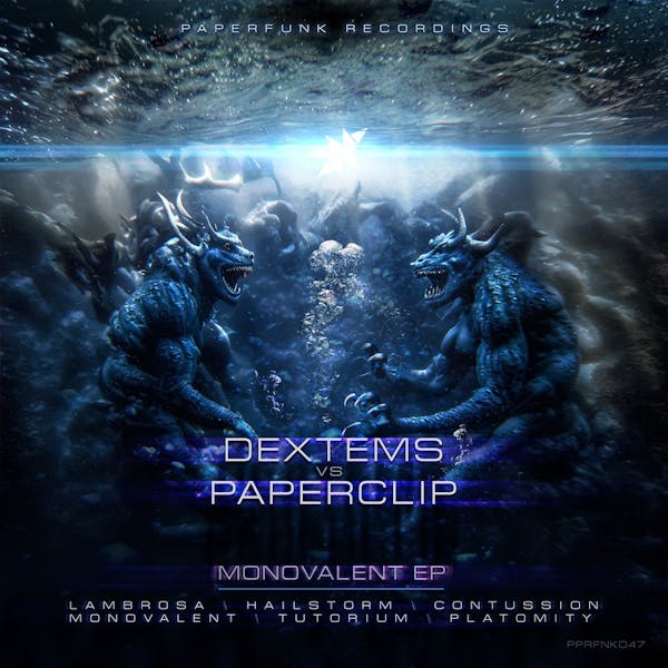 Обложка Paperclip vs Dextems - MONOVALENT EP