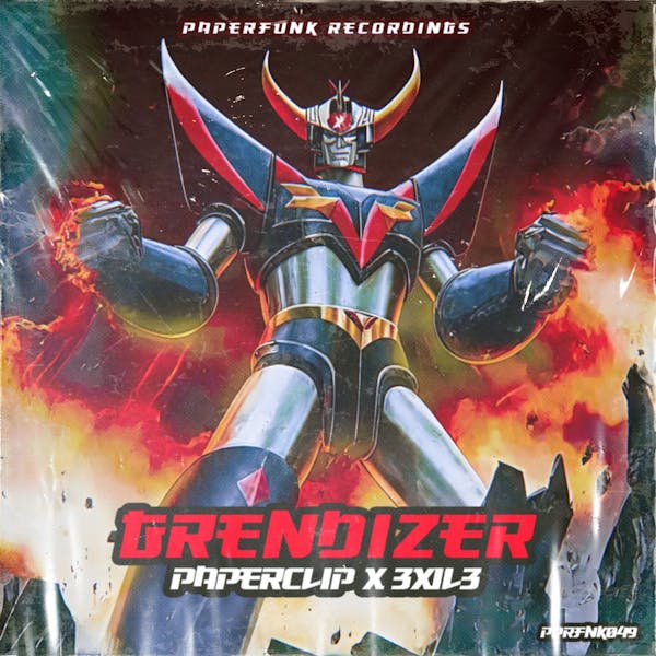 Обложка Paperclip & 3xil3 - Grendizer EP