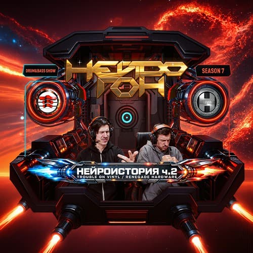 Cover Drum&Bass шоу НЕЙРОГОН - S07E03. Нейроистория ч.2. Trouble On Vinyl, Renegade Hardware.
